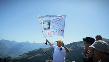 Hände zum Himmel